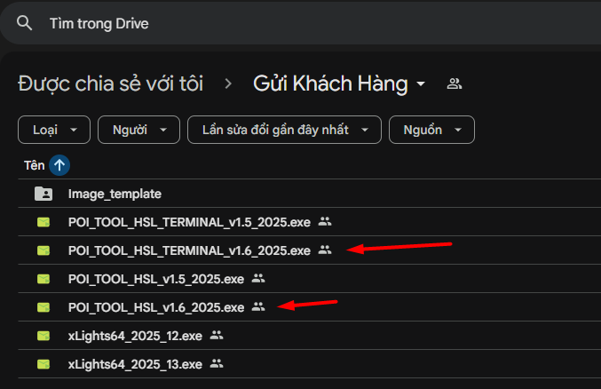 Lựa chọn phiên bản tải về