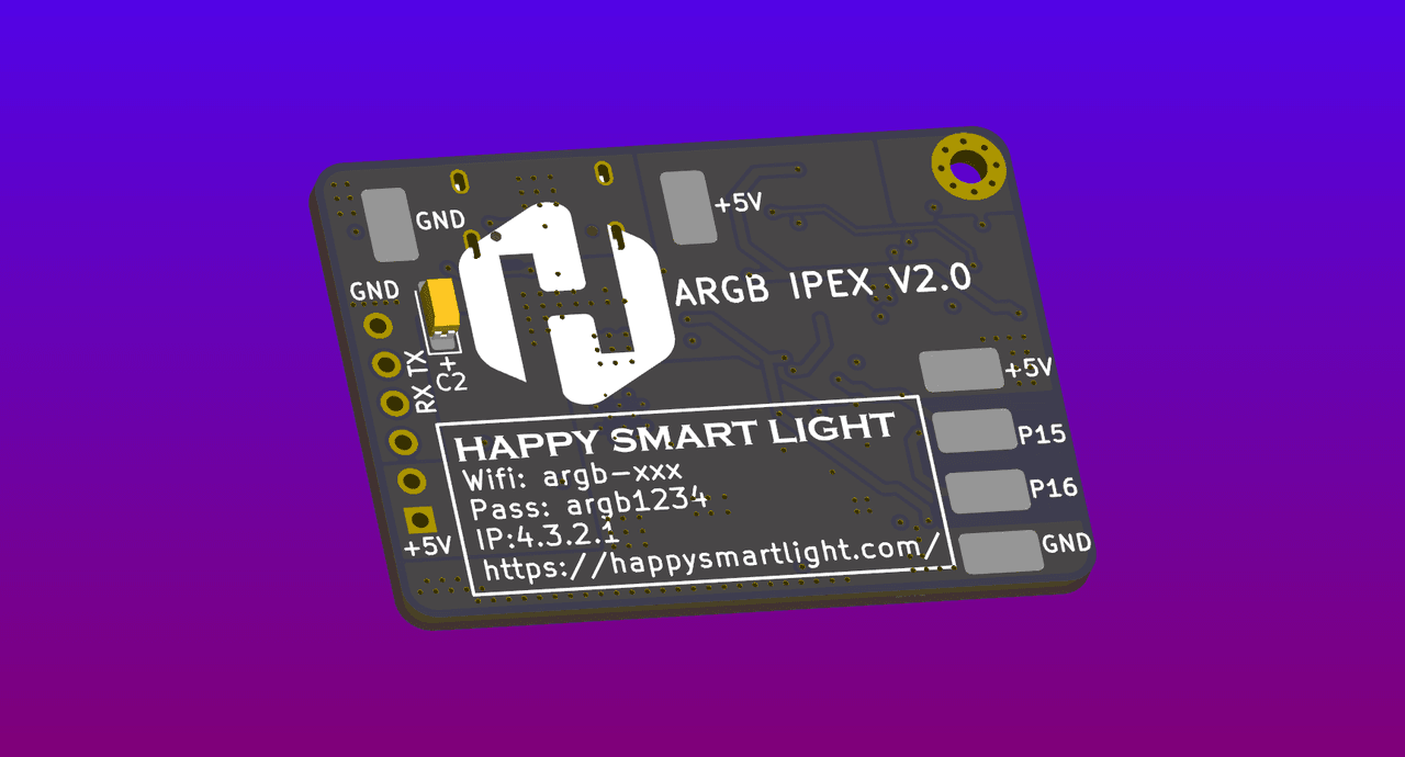 Bộ Điều Khiển ARGB Happy Smart Light 4X thumbnail 2