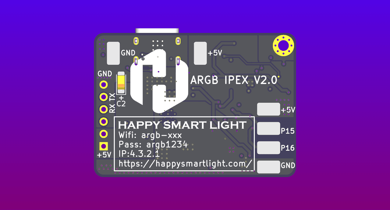 Bộ Điều Khiển ARGB Happy Smart Light 4X thumbnail 4